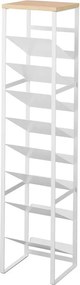 Portabottiglie bianco in metallo numero di bottiglie 16 20x88,5x19 cm Tower – YAMAZAKI