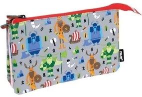 Astuccio Scuola Milan Vikings 22 x 12 x 4 cm