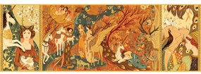 Puzzle - giardino degli unicorni - 500 pezzi