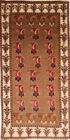 Gashghai Tappeto 150x290 Marrone (Iran) Annodato A Mano