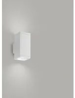 Applique Moderna Rettangolare Quarondo Bianco 2 Luci