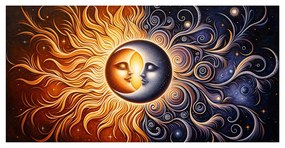 Quadro su tela – Amore cosmico