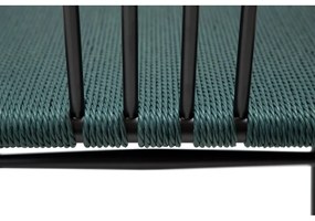 Sedia da pranzo nero-turchese Sava - DAN-FORM Denmark