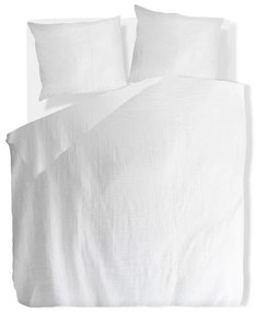 Biancheria da letto in mussola bianca per letto matrimoniale 200x200 cm Plain Muslin - Butter Kings