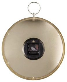 Orologio da parete in metallo nero, ø 34 cm Hook - Karlsson