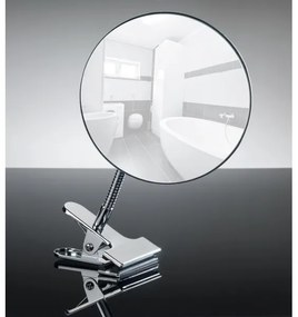 WENKO 22195100 - Specchio cosmetico CLIP 15x27 cm cromo lucido