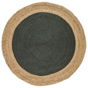 Tappeto rotondo colore grigio-naturale ø 120 cm Mahon - Universal