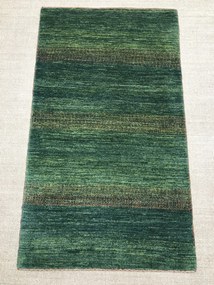 Loribaft Tappeto 160x90 Verde (Iran) Annodato A Mano