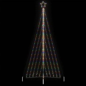 Albero Di Natale A Led 570 Led Colorato 399 Cm /