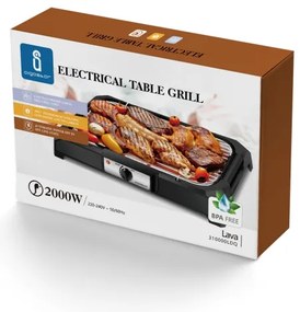 Aigostar - Grill elettrico da tavolo 2000 W/230 V