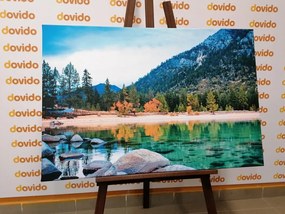 Stampa su tela – Lago in natura splendida