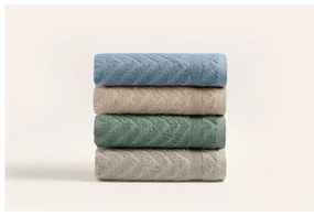 Set di asciugamani tipo terry in cotone 4 pz 50x90 cm – Foutastic