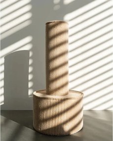 Cuscino per divano da bambini marrone chiaro con rivestimento in velluto a coste Roll – Wigiwama