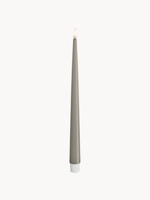 Candele a LED fatte a mano Real Flame, alt. 28 cm, 2 pz