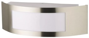 Applique color INOX da Parete E27, IP54 da Esterno - Serie ARC Base E27