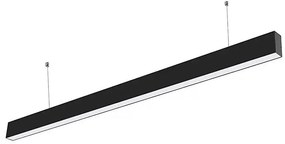 Lampadario su corda LED SAMSUNG CHIP LED/40W/230V 6400K nero