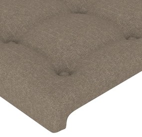 Testiere 2 pz tortora 72x5x78/88 cm in tessuto