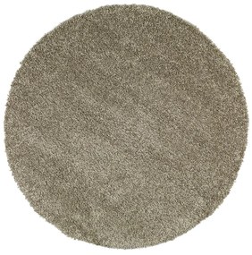 Tappeto grigio , ø 100 cm Aqua Liso - Universal