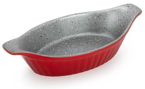 Mini pirofila ceramica 24x11,5x5,5 cm rossa