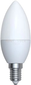 Lampadina led oliva vetro bianco 5,5w, 470lumen, 2.200k-2.700k-3.00...