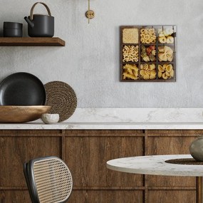 Dipinto su vetro 30x30 cm Pasta Box – Styler