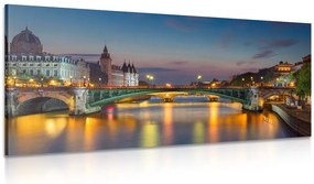 Stampa su tela – Panorama abbagliante di Parigi