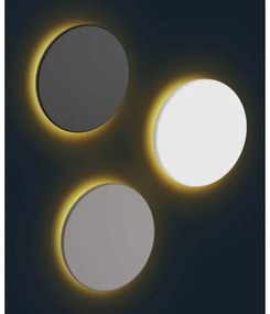 Applique a LED da esterno PIATTA LED/12W/230V 3000/4000/6000K IP44 nero