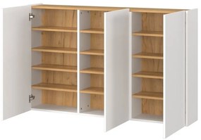 Set da ingresso bianco e color legno naturale effetto rovere Libbiano - Germania