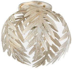 ONLI - Plafoniera FELCE 1xE27/22W/230V color crema