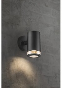 Nordlux - Applique da esterno BIRK 1xGU10/28W/230V IP44 nero
