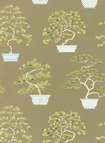 Sanderson Carta da parati Penjing - Scallion Green