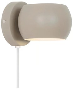 Nordlux - Faretto da parete orientabile BELIR 1xG9/5W/230V beige