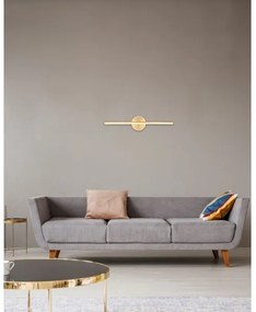 Globo 41924M - Illuminazione a LED per specchi da bagno PEPE LED/10W/230V IP44 oro