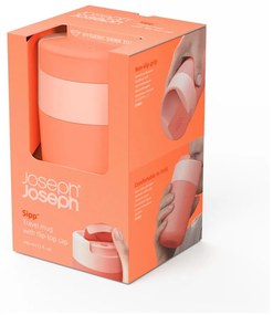 Tazza da viaggio arancione 340 ml Sipp - Joseph Joseph
