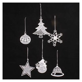 Decorazioni per albero di natale in set in tessuto 6 pz 11 cm Knit – Dakls