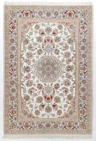 Isfahan Tappeto 170x110 (Iran) Annodato A Mano