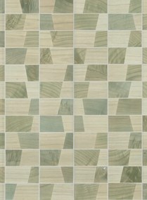 Geometrische Holztapete Trapeze von Arte - 38214