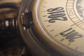 Quadro su tela – Orologio da tasca vintage