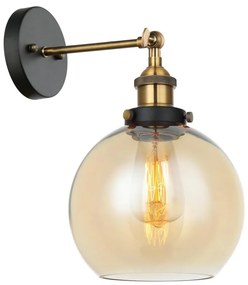 ITALUX MBM-4330/1 GD+AMB - Applique CARDENA 1xE27/40W/230V