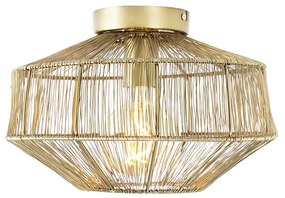 Plafoniera moderna in ottone 30 cm - Bolti