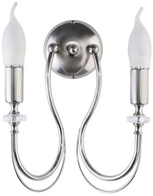 Jupiter 1690 - Applique MELANI 2xE14/40W/230V argento