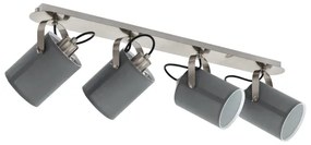 Eglo 98142 - Luce Spot VILLABATE 4xE27/10W/230V