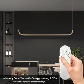 Immax NEO 07227L - Lampadario a sospensione con filo LED dimmerabile PATTINI LED/26W/230V Tuya+RC