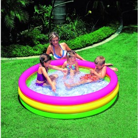 Intex PISCINA TONDA 3 ANELLI cm. 114x25 h (lt. 131) 2.00 pz