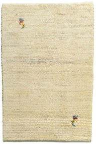 Gabbeh Tappeto 60 x 90 Beige (Iran) Annodato A Mano