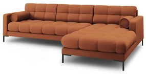 Divano angolare color mattone (angolo destro) Bali - Cosmopolitan Design