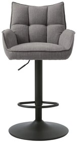 Set di sbagelli da bar grigi con altezza regolabile 2 pz Marilla – Unique Furniture