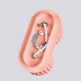 Sollux  SL.1825 - Faretto AURA 2xGU10/10W/230V rosa