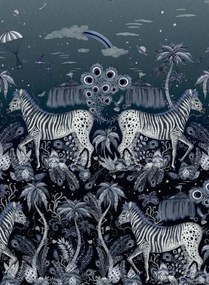 Clarke & Clarke Carta da parati Lost Adventure - Midnight