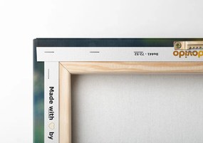 Quadro su tela – Splendido fiore con tocco retrò